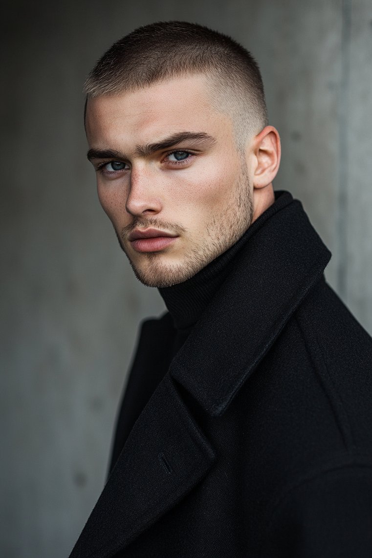 Long Top Buzz Cut