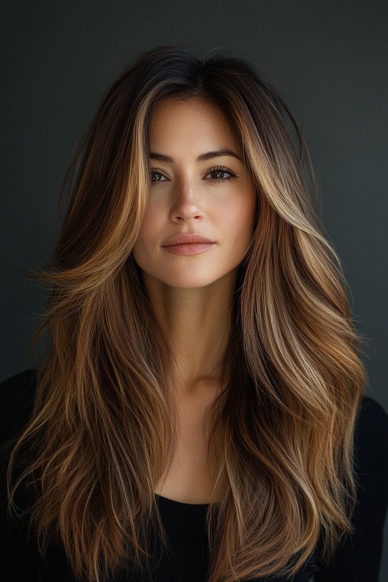 Long and Layered With a Subtle Ombre