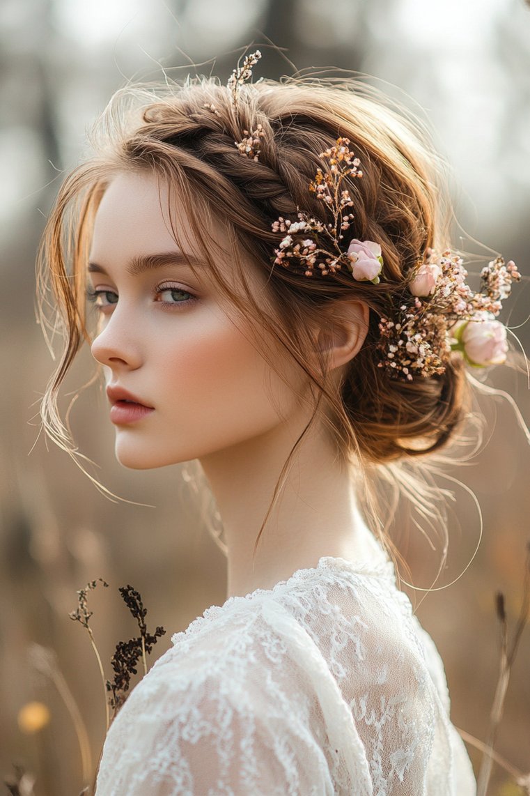 Loop Braid Updo