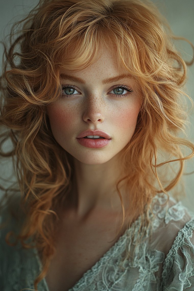 Loose Curls With Volume