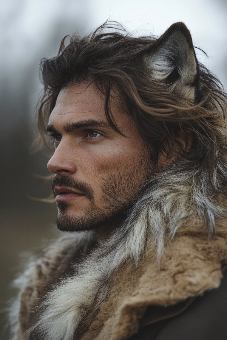 Medium Length Wolf Cut