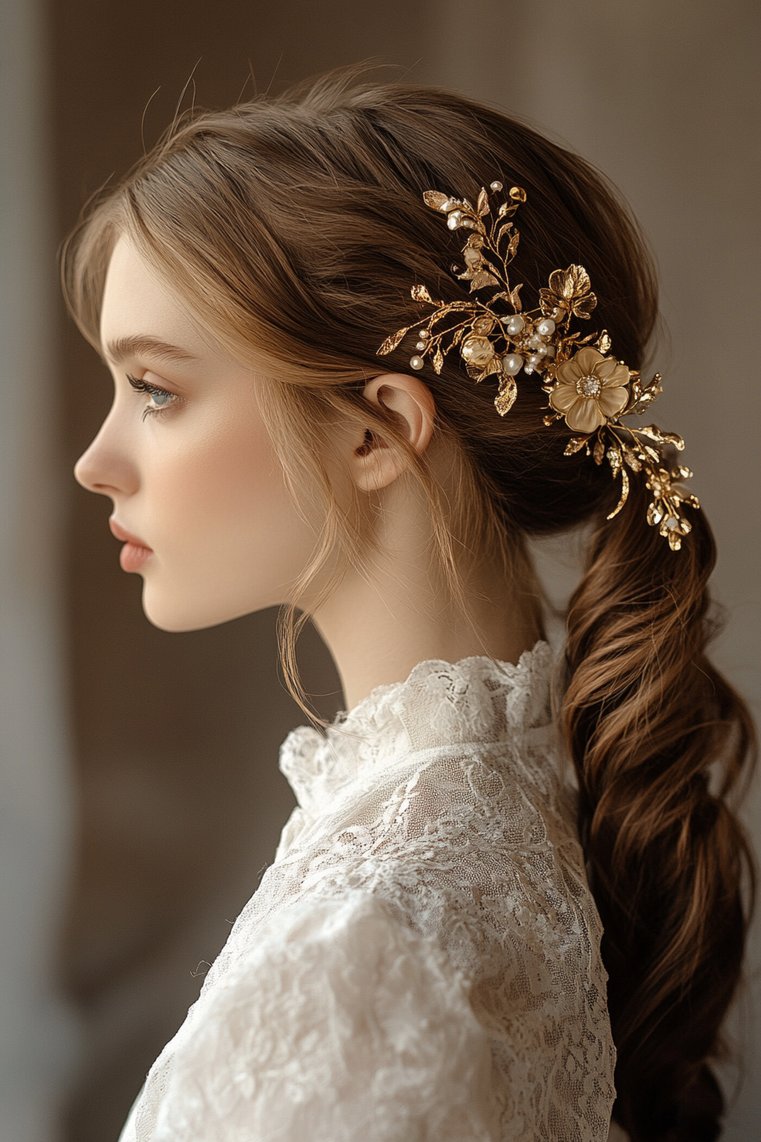 Messy Low Ponytail
