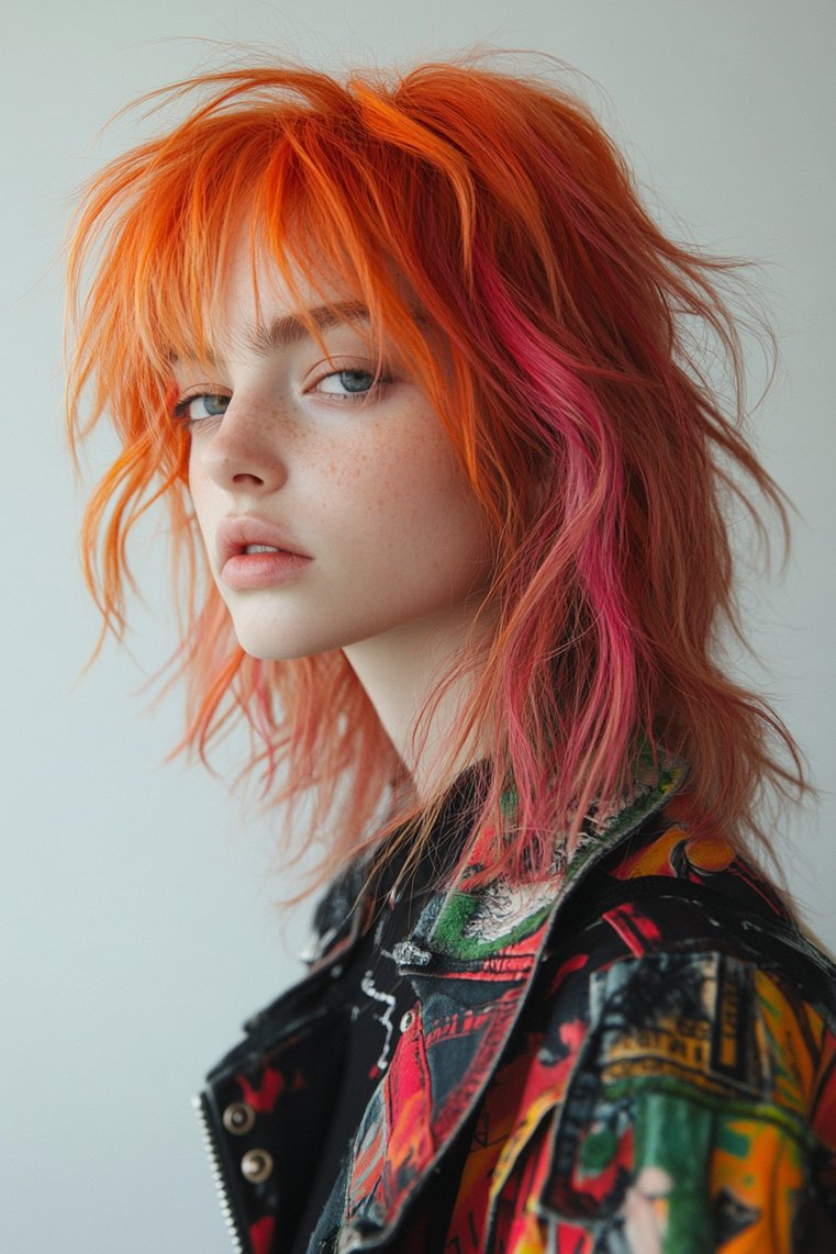 Messy Side-Parted Cut