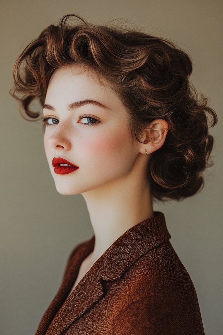 Modern Bouffant