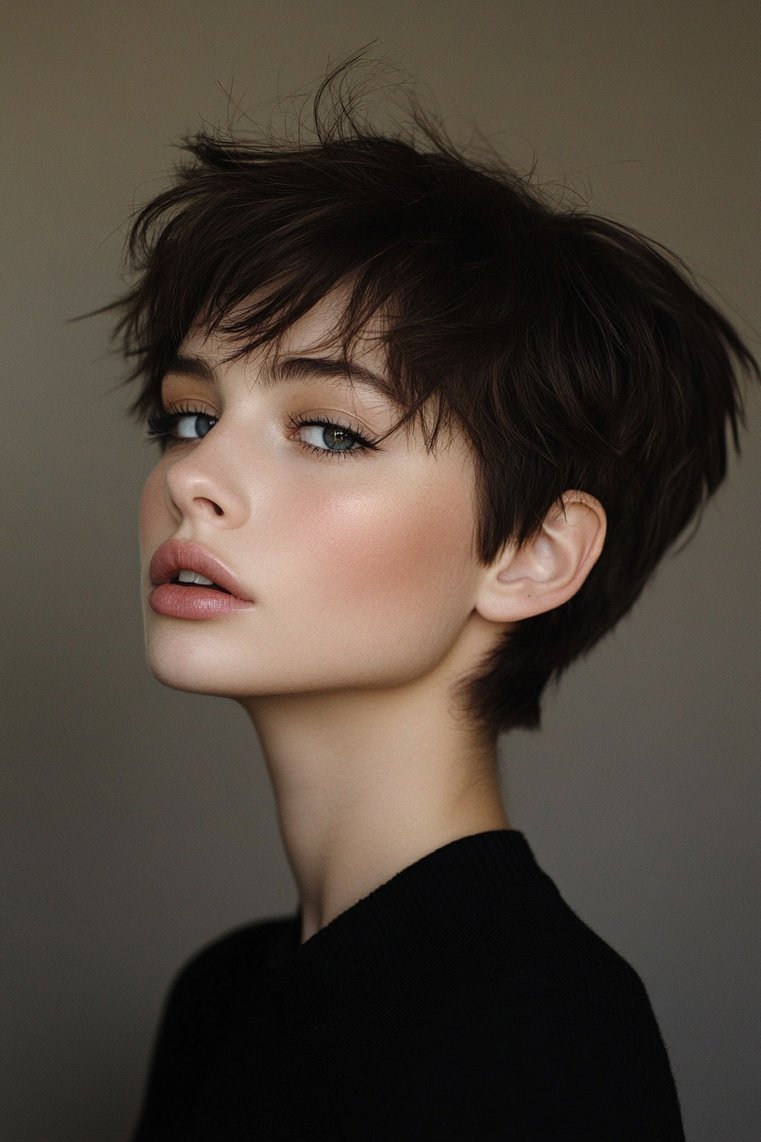 Modern Pixie With Layers