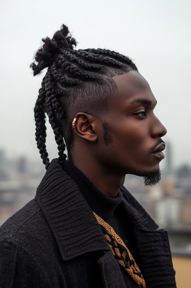 Mohawk With Braids