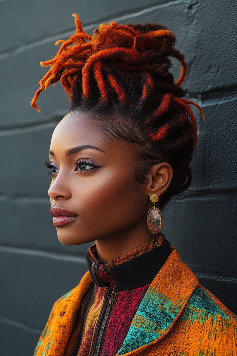 Mohawk With Dreadlocks