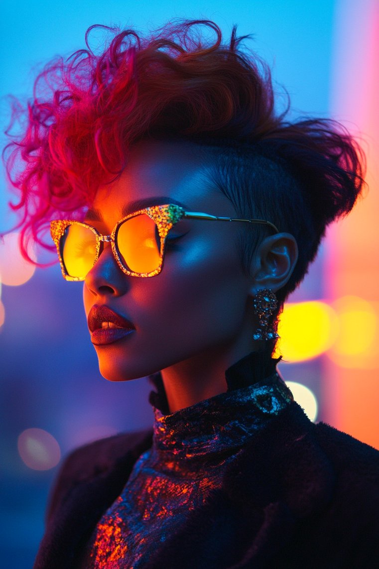 Mohawk With Loose Waves