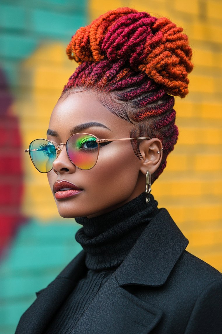 Mohawk With Pompadour