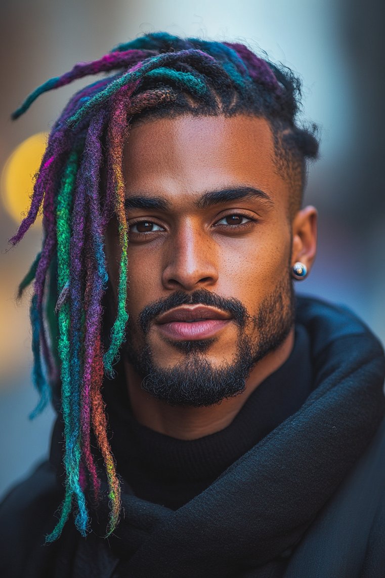 Multi-Colored Dreadlocks