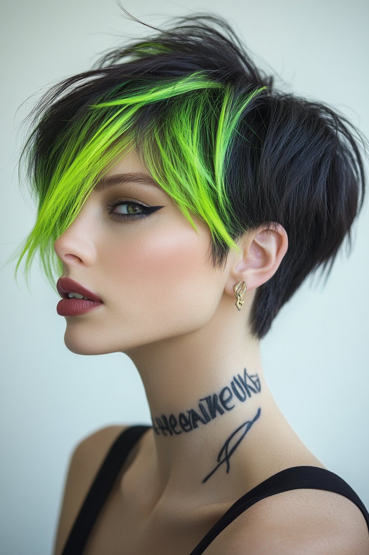 Neon Green Accents