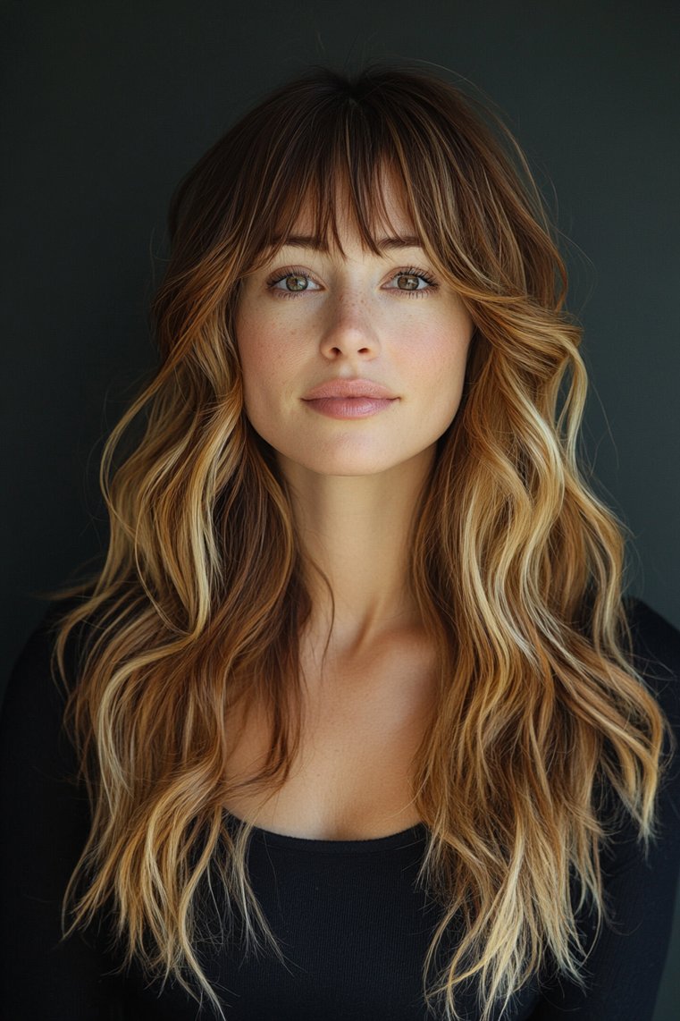 Ombre Bangs