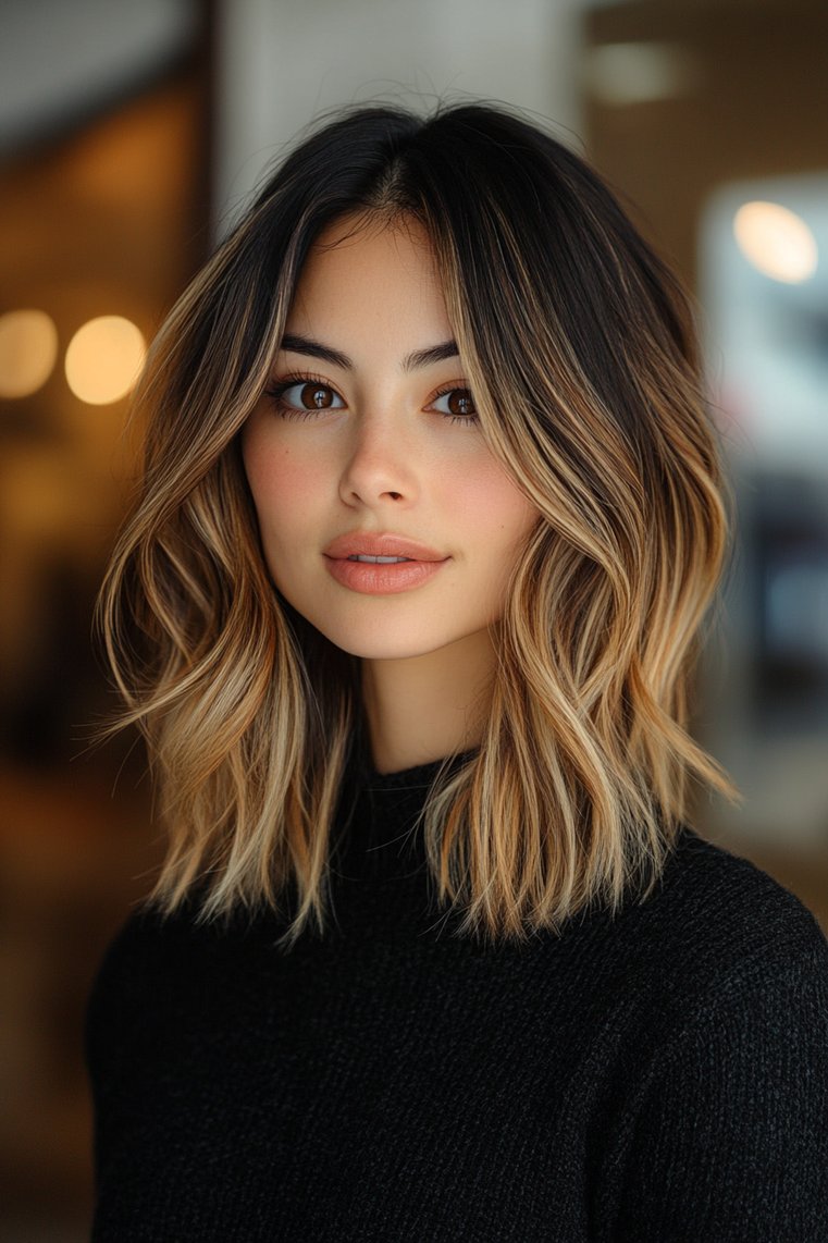 Ombre Long Bob