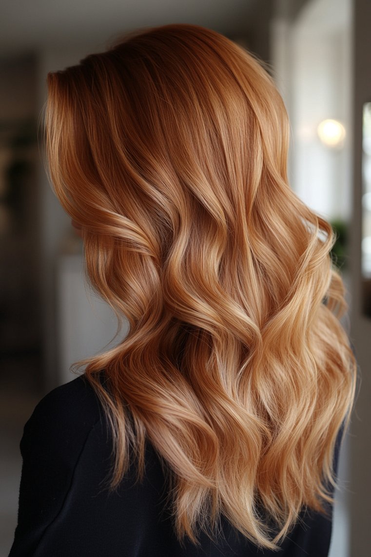 Ombre Permed Waves