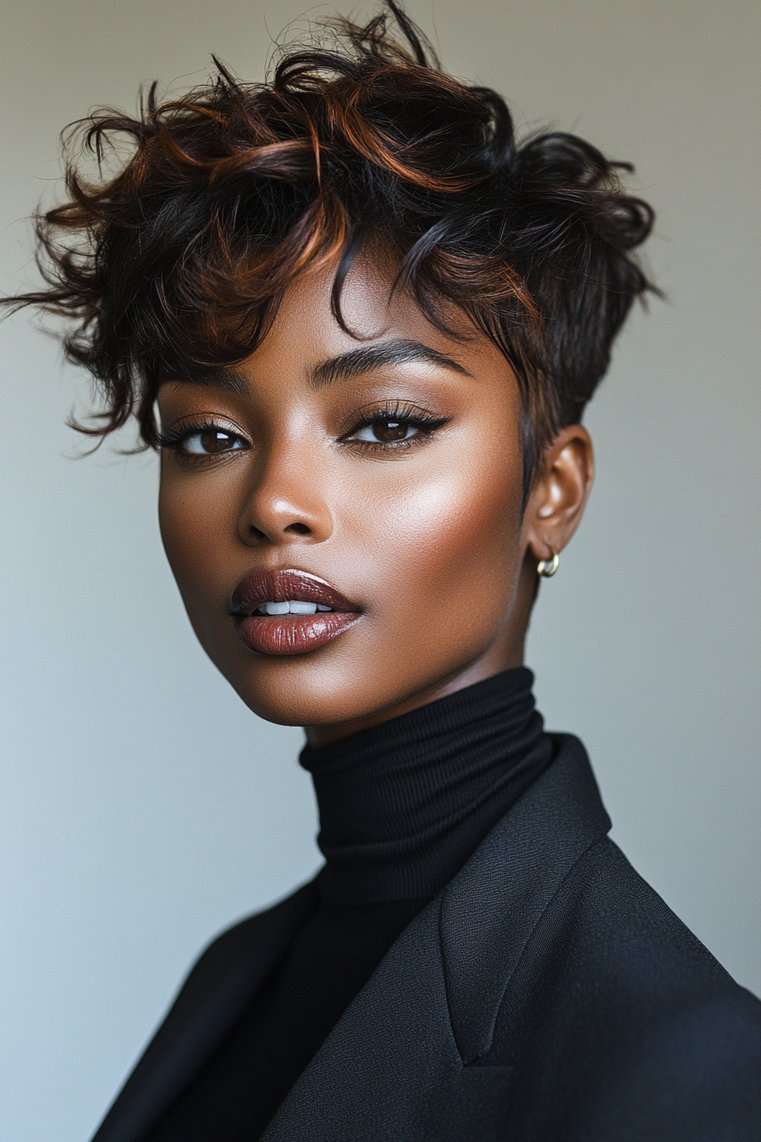 Ombre Pixie Cut
