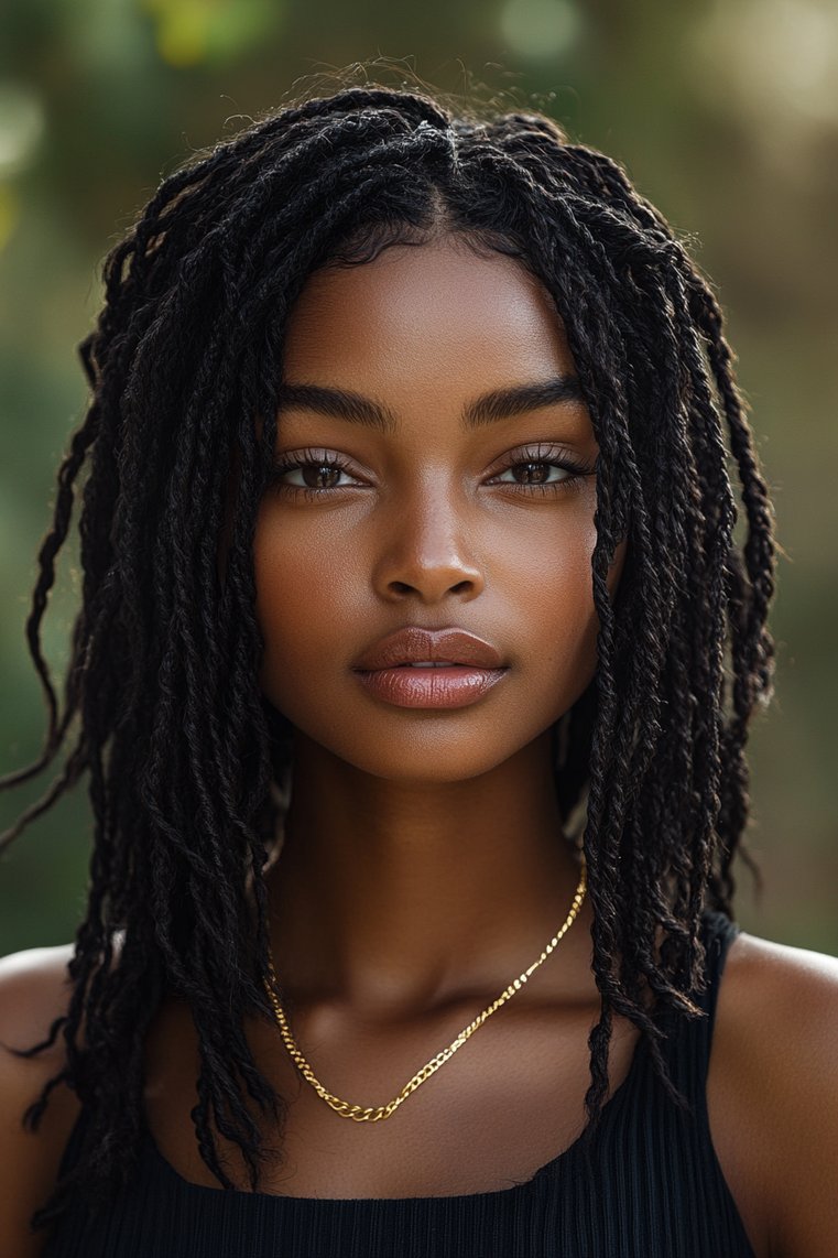 Passion Twists With a Tucked-In Look
