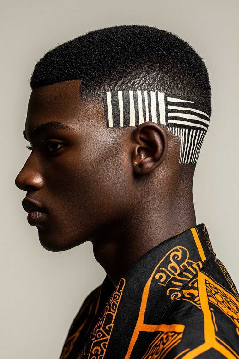 Patterned Buzz Cut