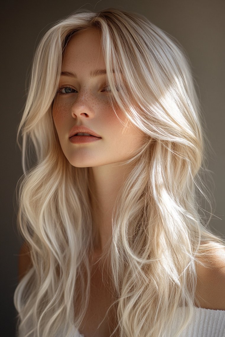 Pearl Blonde Balayage
