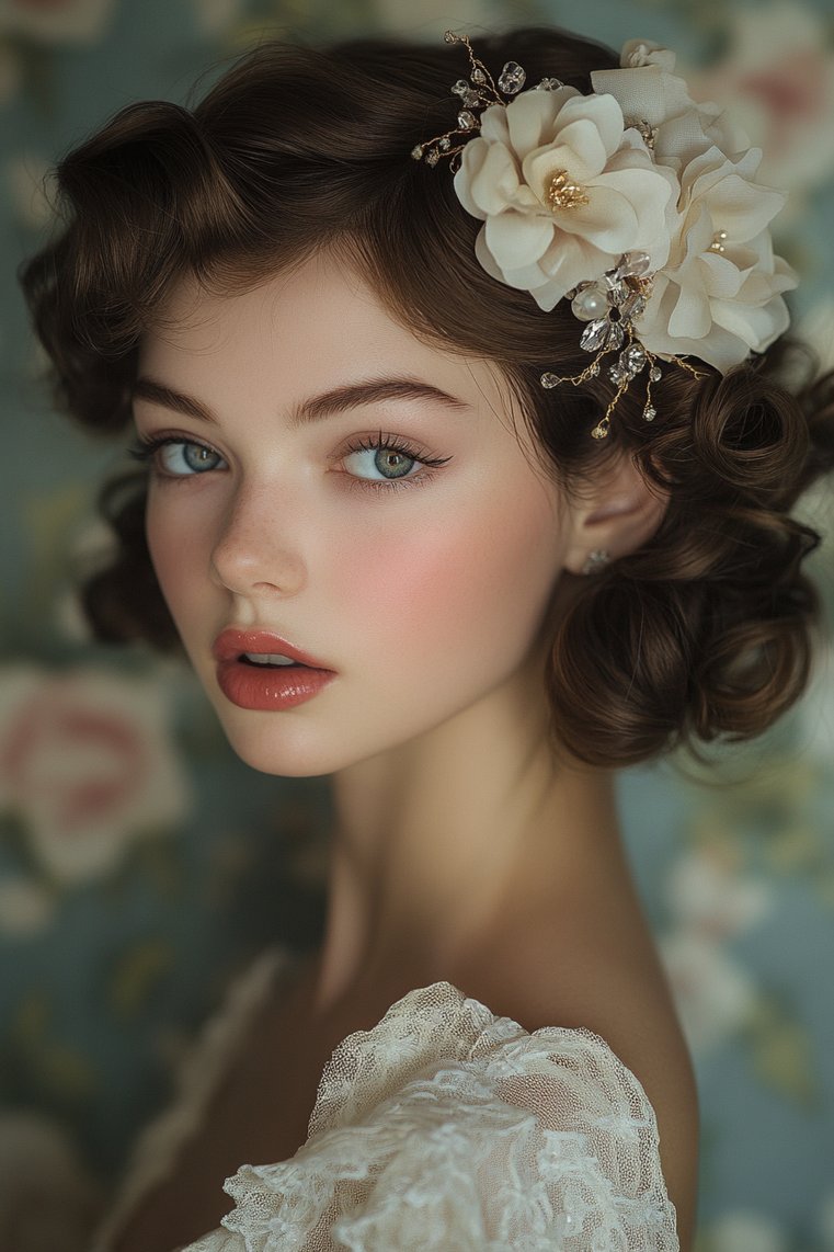 Pin-Up Inspired Curls