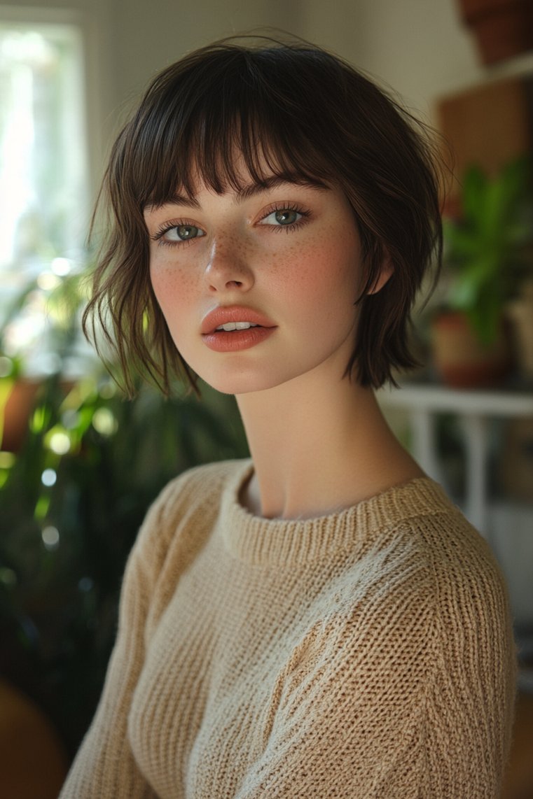 Pixie Bangs