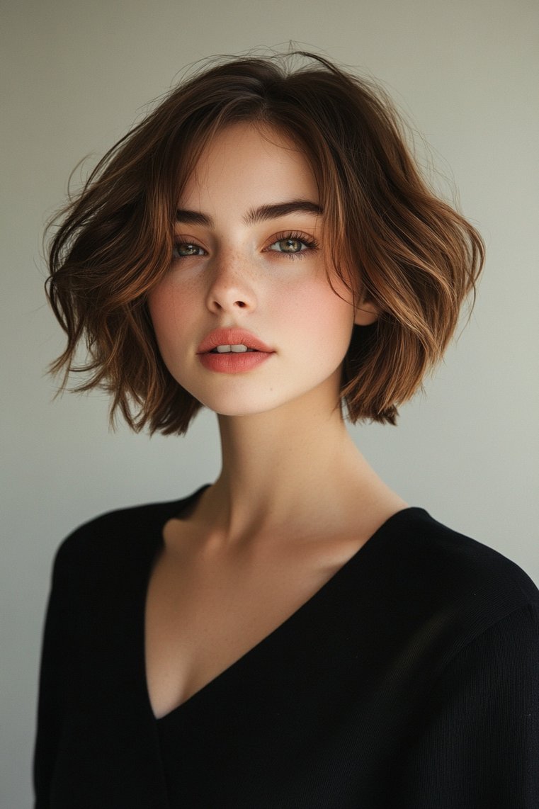 Pixie Bob With Textured Ends