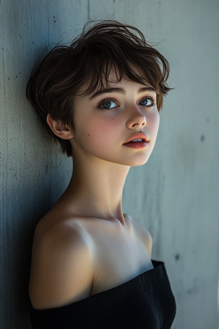 Pixie Boy Cut