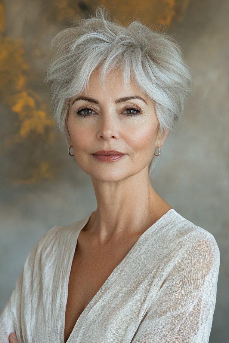 Pixie With Long Fringe