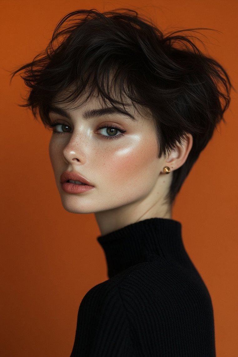 Pixie With Long Front Sections