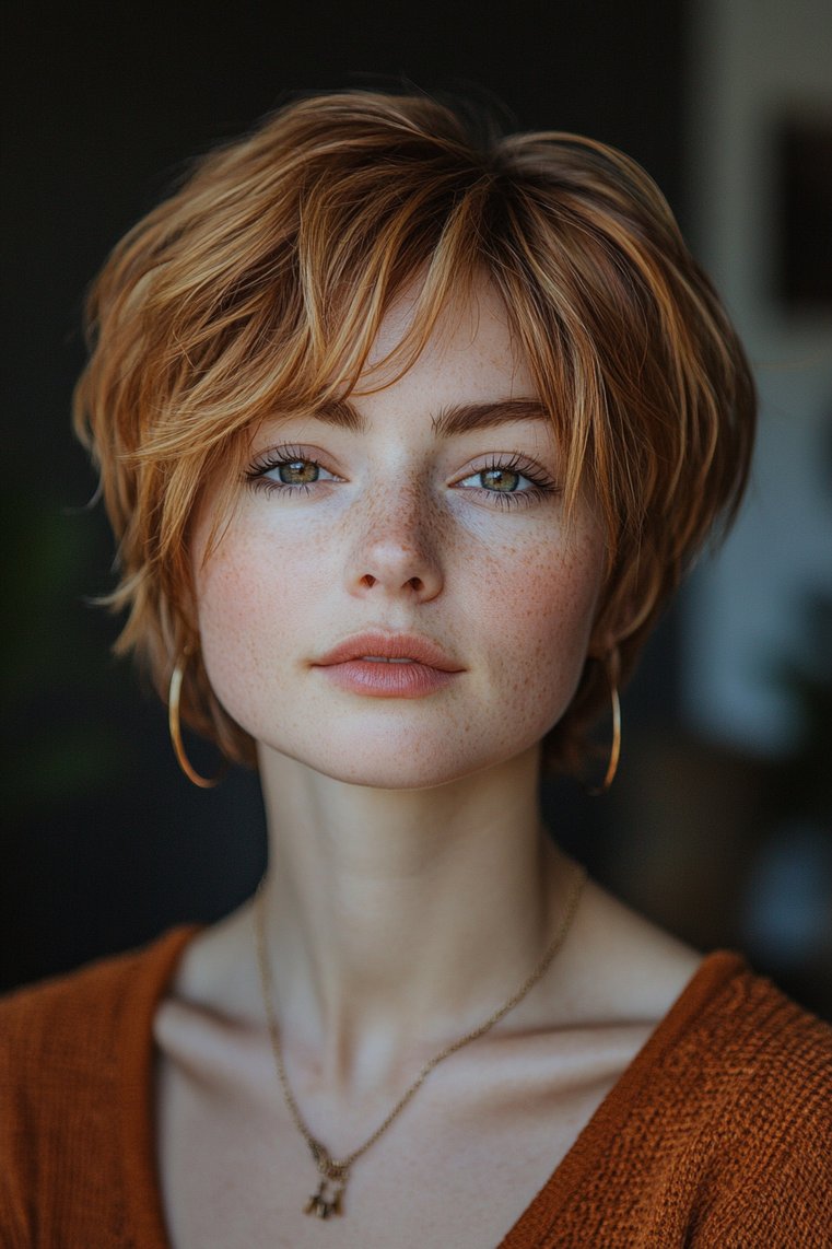 Pixie With Long Sideburns