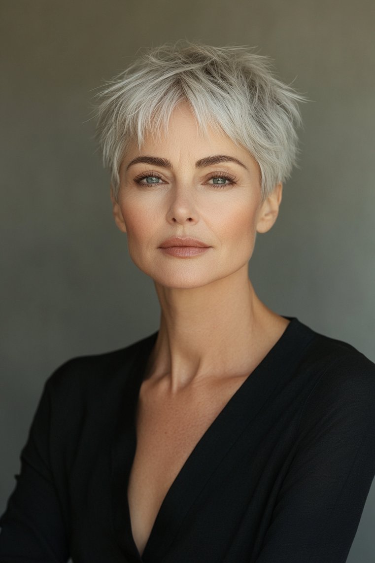 Pixie With Nape Undercut