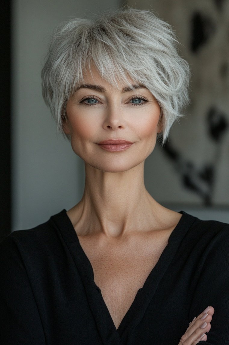 Pixie With Side Bangs