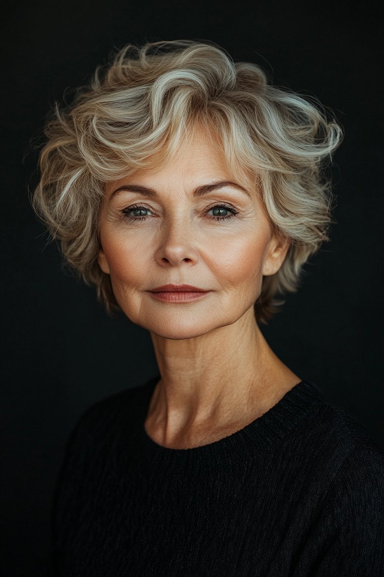 Pixie With Side Part