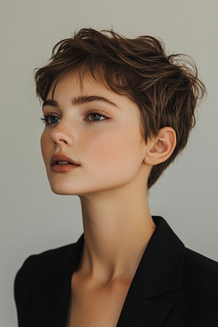 Pixie With Tapered Back
