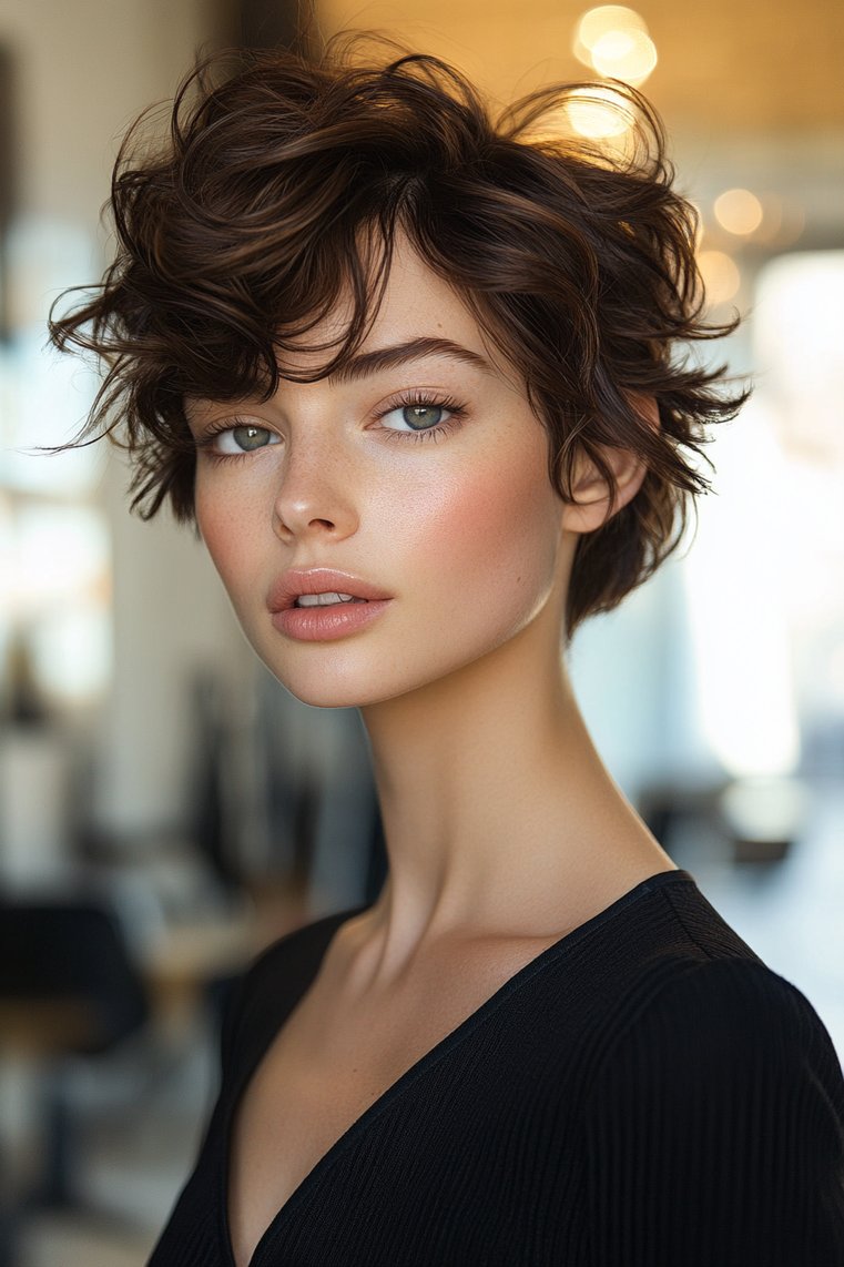 Pixie With Tapered Sides