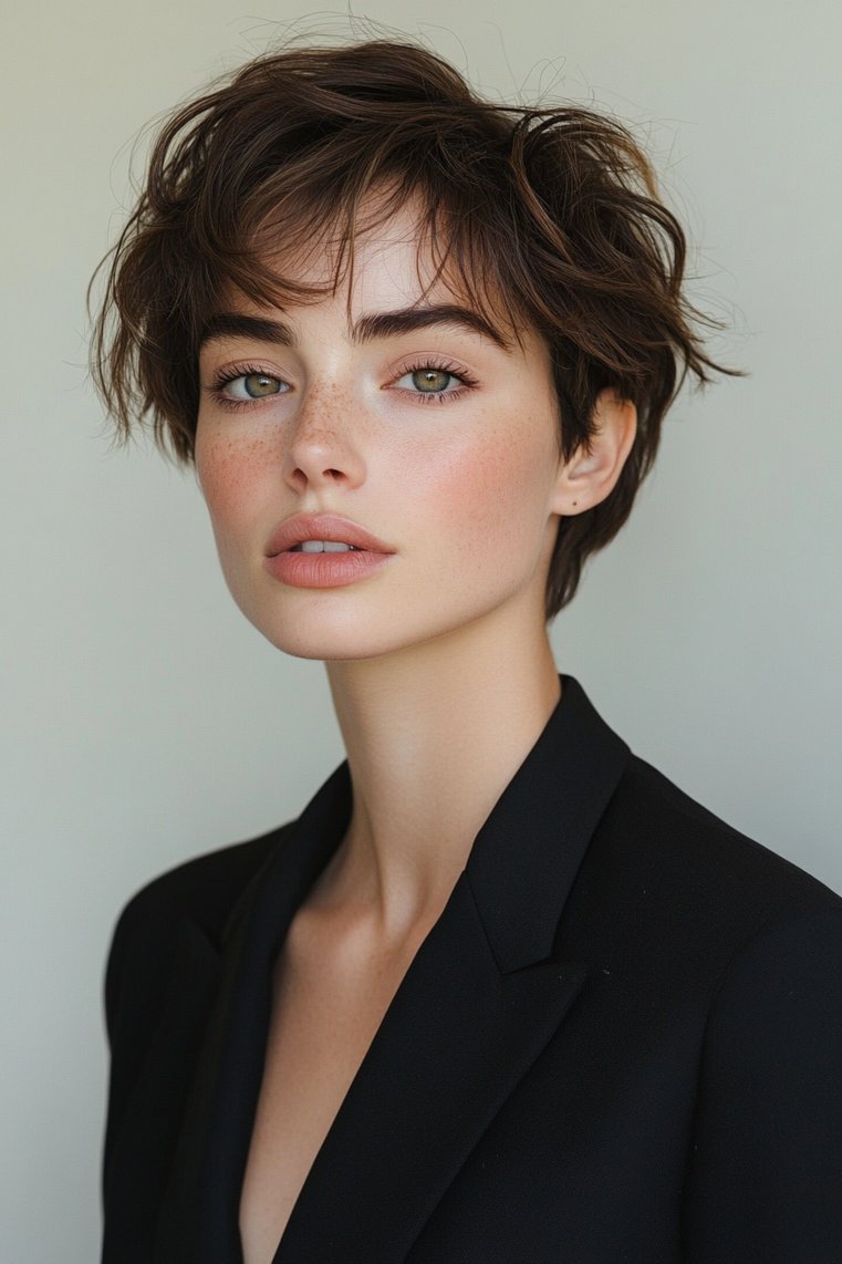 Pixie With Tapered Sides