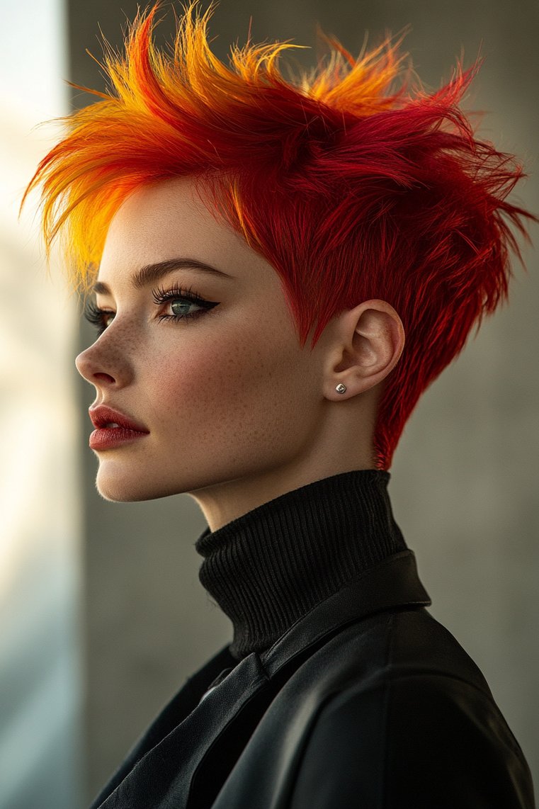 Pixie With a Blunt Cut
