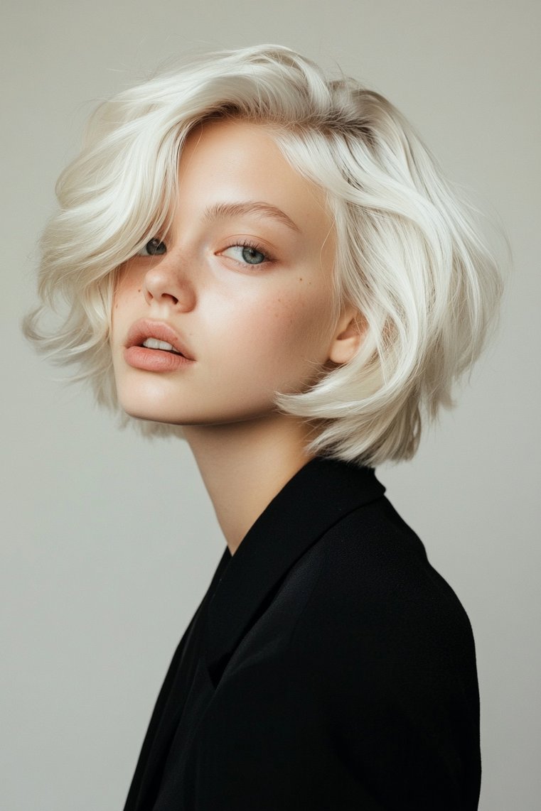 Platinum Blonde Tips