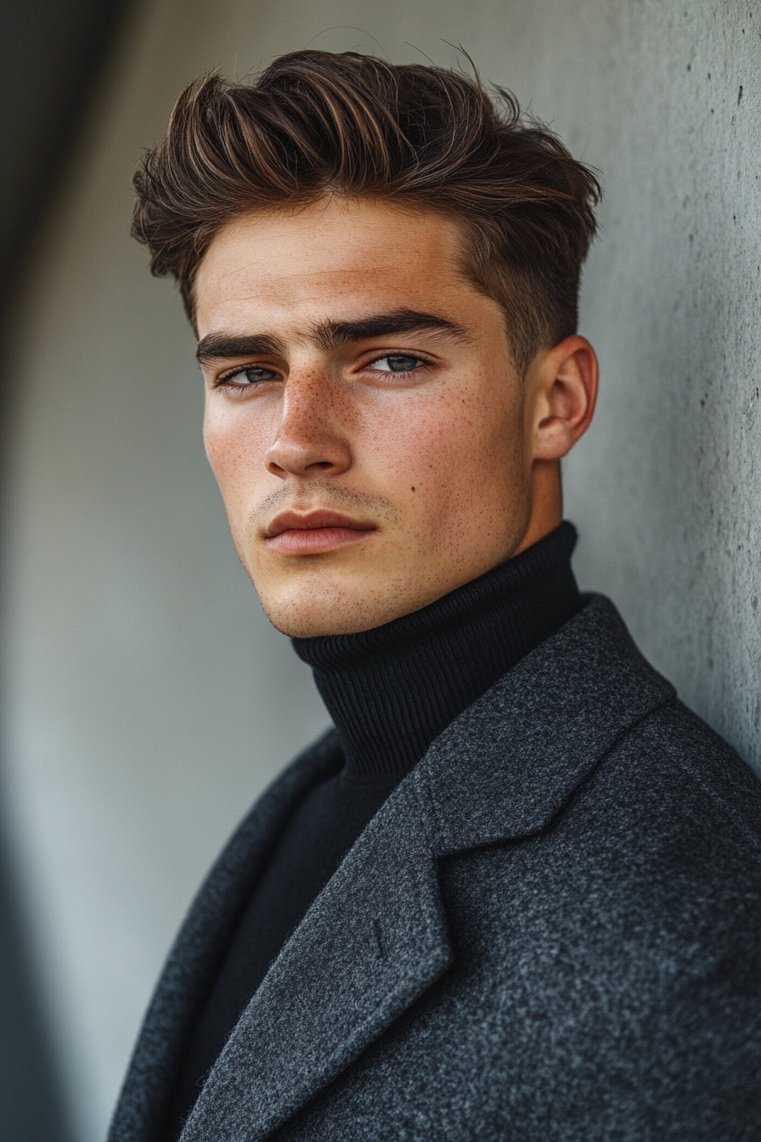 Pompadour Bowl Cut