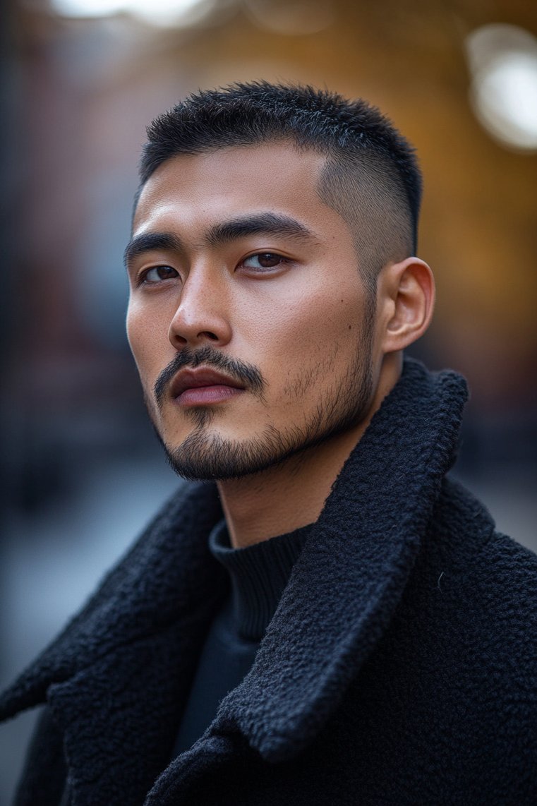 Pompadour Buzz Cut