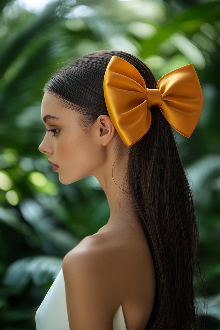 Ponytail With a Bow