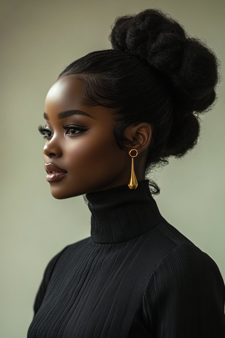 Puffed Ponytail