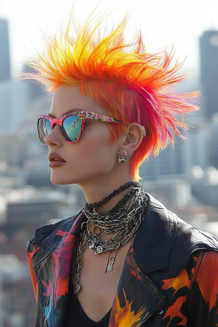 Punky Short Mohawk