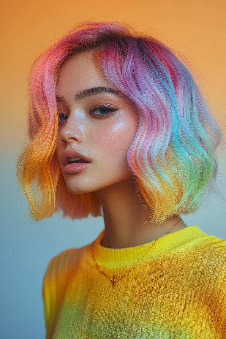 Rainbow Hair