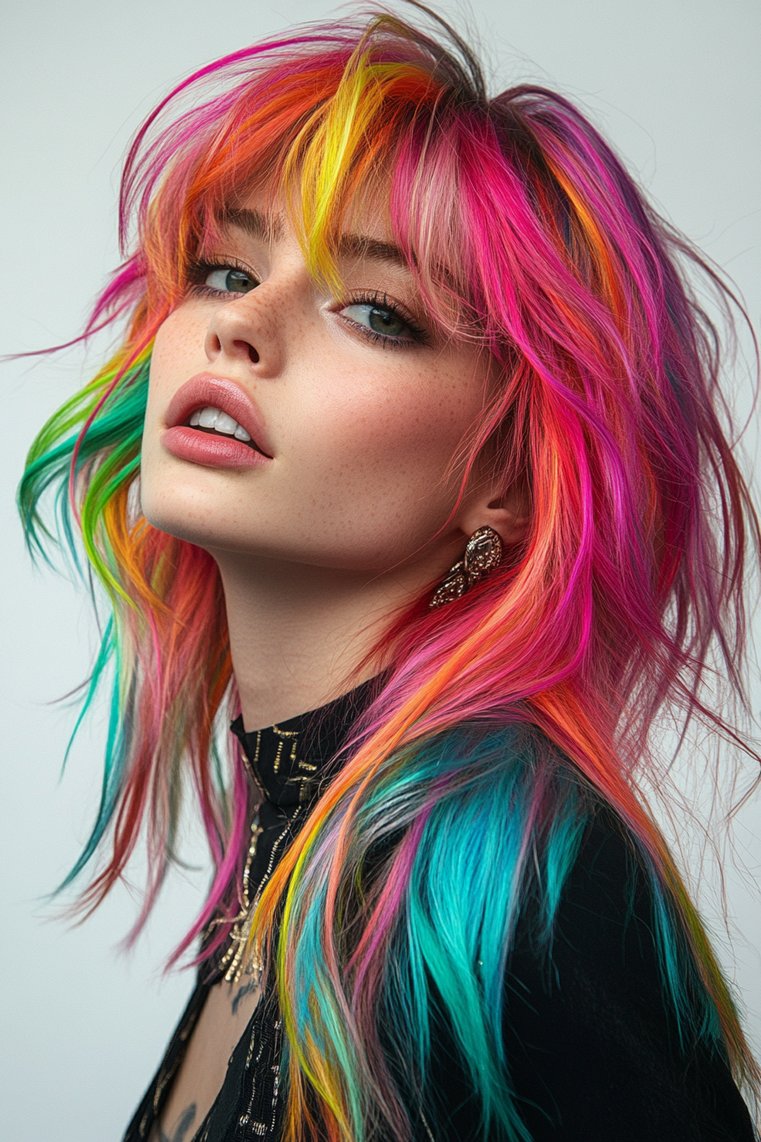 Rainbow Hair