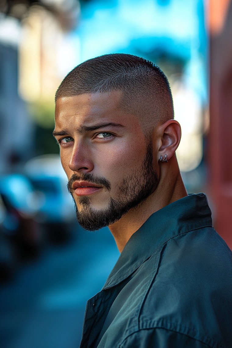 Razor Fade Buzz Cut