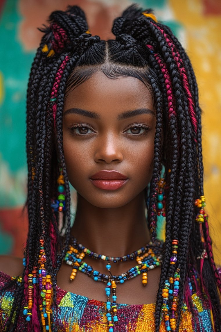 Retro Box Braids