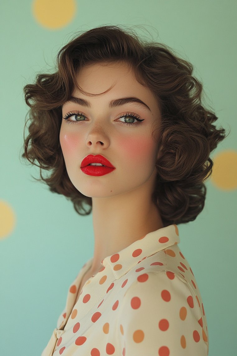 Retro Pin-Up Curls