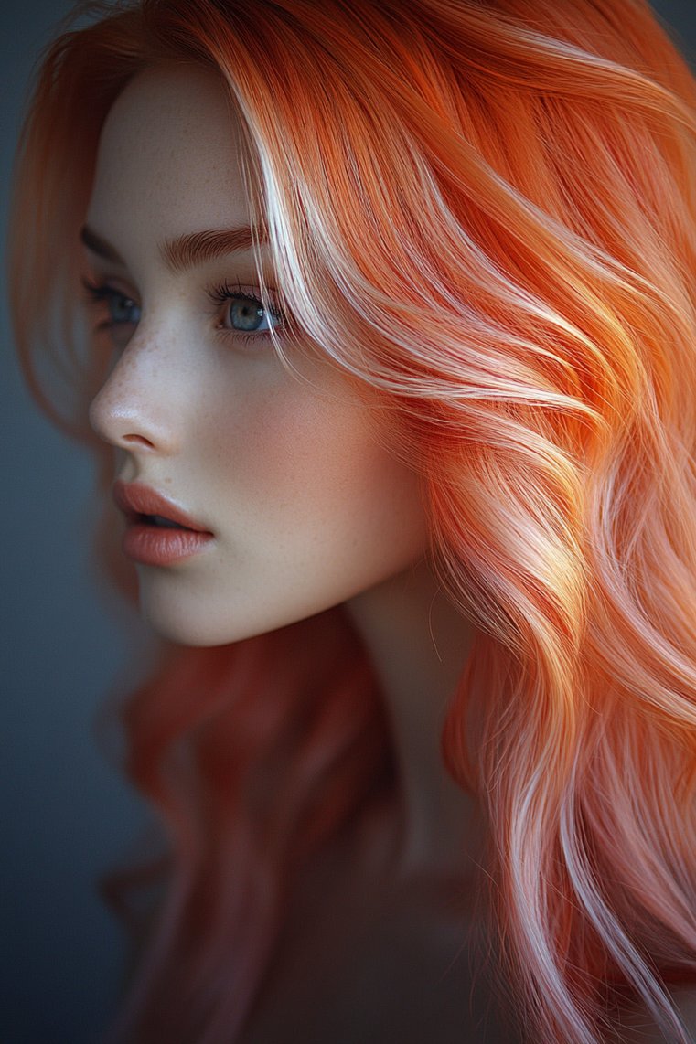 Rich Strawberry Blonde Ombre