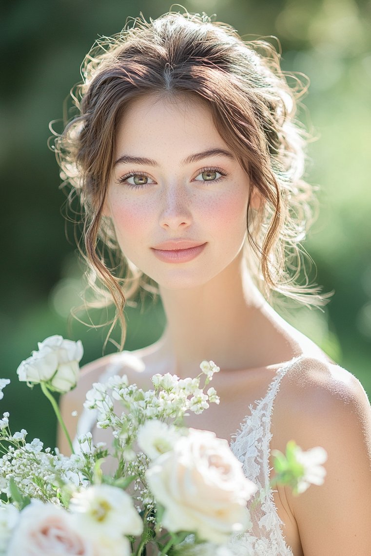 Romantic Twist With Flowers