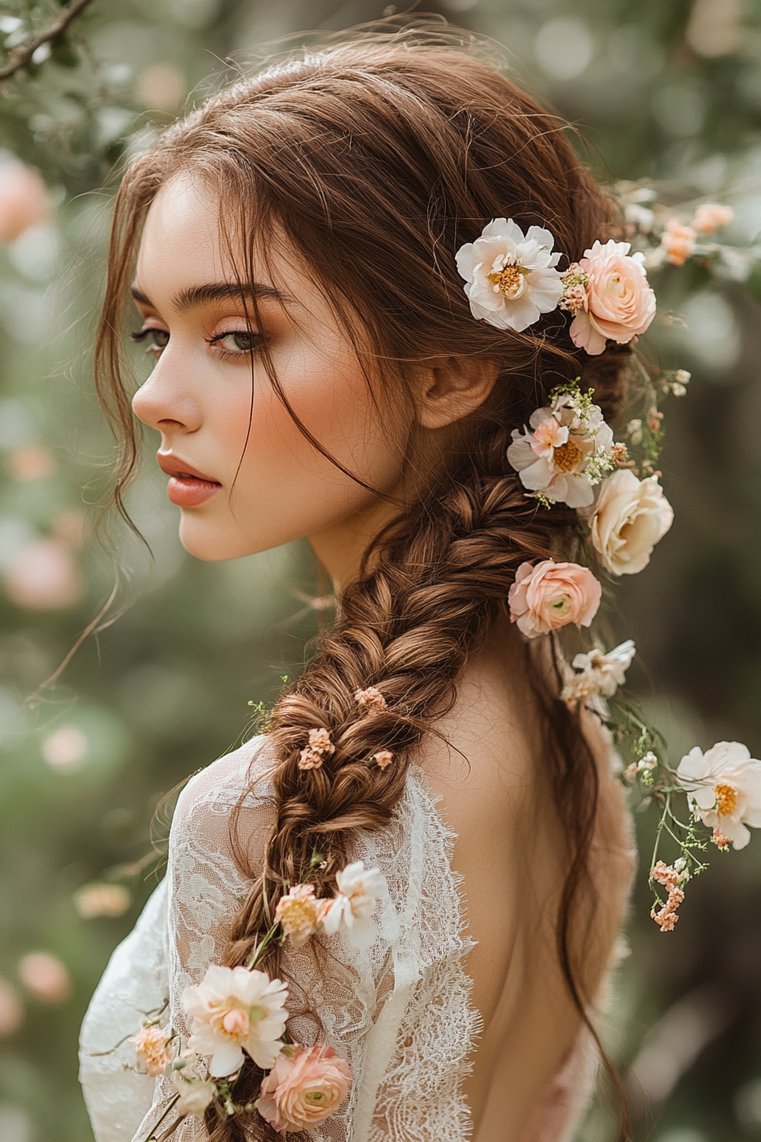 Romantic Waterfall Braid